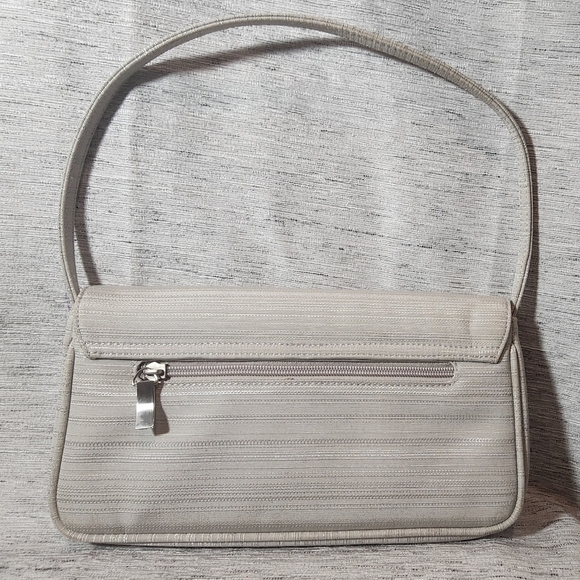 Fossil Gray / Silver Small Bag 10 x 5.5 x 1 - Picture 10 of 10